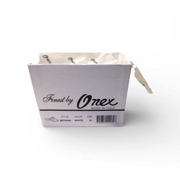 Onex Women's Elegant White Sandals - Picture 3 of 5